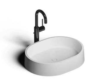 Раковина накладная by Deonria Faun 56см белый